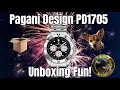 Pagani Design PD1705 Chronograph Watch Unboxing Fun