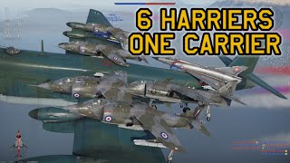 HARRIER ON A FLYING CARRIER - Harrier in War Thunder - OddBawZ