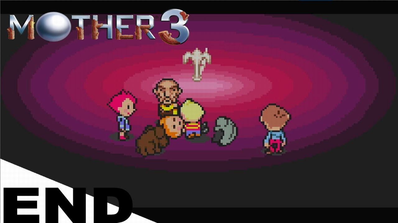 【mother3】 マザー3 ラスボス VS 仮面の男 (＆ ポーキー) ～ エンディング 【Wii U VC】