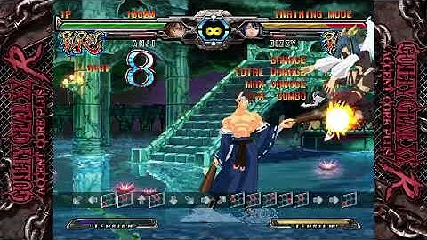 GGXXACPR - Anji - AN x DI - Rejump combo with microdash 5P