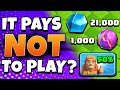 The Rewards for NOT Playing Clash of Clans are Mindblowing!