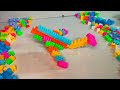Satisfying DIY Blocks Aeroplane ASMR/ Building Blocks/ Blocks Game/ Building Blocks fun.