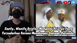 Santy.. Wanita Kristen Mempelai Kristus Yang Tersadarkan Kerena Mendengar Dakwah Gurunda..