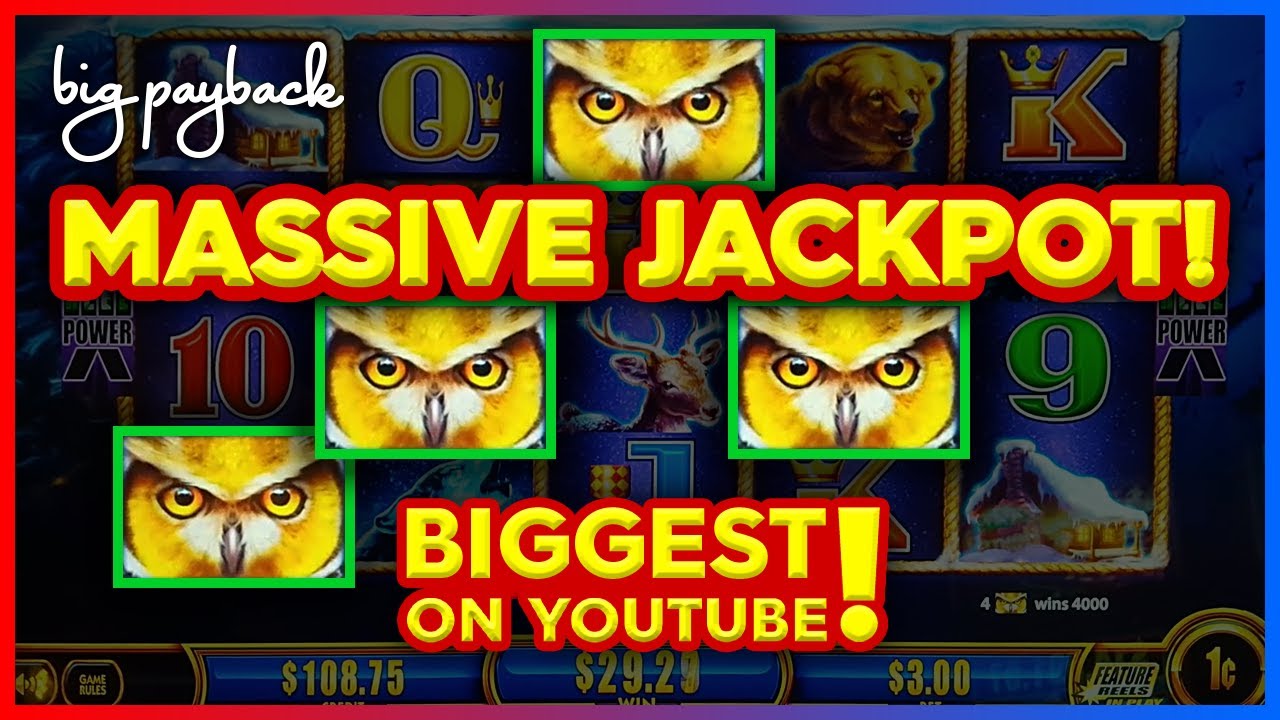 MASSIVE JACKPOT! Biggest. Jackpot. EVER on YouTube Playing Timber Wolf Gold Slots!