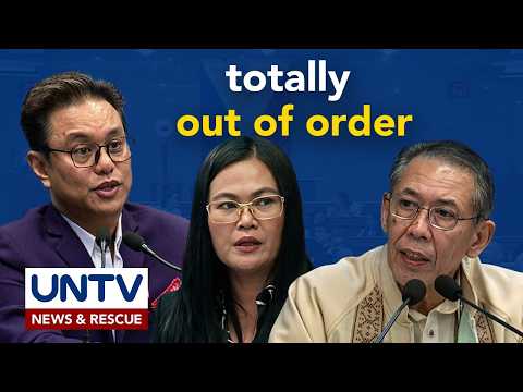 Defense at prosecution counsels, nagkasagutan sa pagtatapos ng Day 38 ng impeachment trial