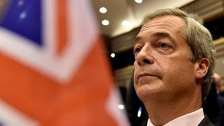 Feisty Farage tells MEPs 'You're not laughing now'