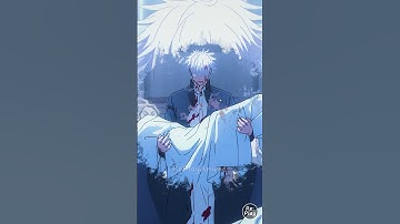 This changed him forever 😭💔- #Gojo #Satoru holding #amanai #riko one last time - Jujutsu Kaisen
