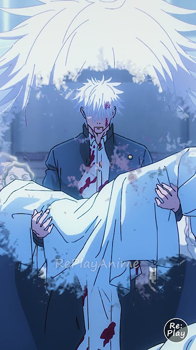 This changed him forever 😭💔- #Gojo #Satoru holding #amanai #riko one last time - Jujutsu Kaisen