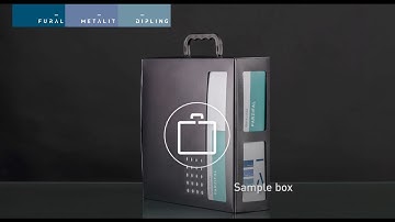 Fural Metalit Dipling sample box Parzifal surfaces