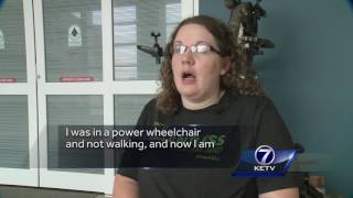 Stroke survivor gets to go home