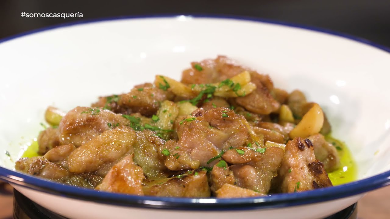 Mollejas de Ternera al ajillo con Caco Galmés | Receta IC Meca