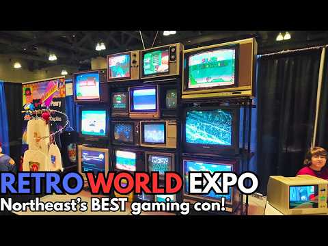 Retro World Expo, Hartford, CT - Finding Nostalgia at a Massive Gaming Convention!