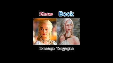 Game of thrones characters  Show Vs Book (part 1)               #gameofthrones
