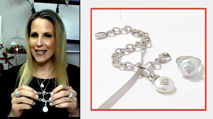 JUDITH Collection Coin Pearl Bracelet or Ring, Ste...