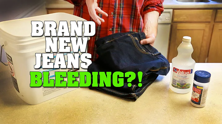 Jeans that Won't Bleed - Colorfast - HOW TO