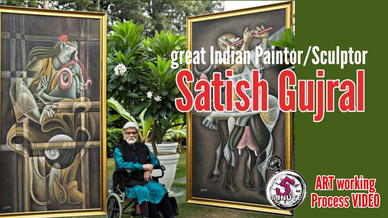 /Satish Gujral/ Great Indian Painter / Sculptor / master | contemporary artist |