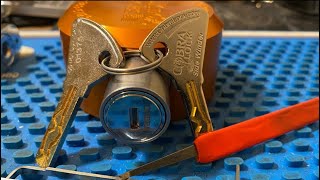Ft Knox Locks Puck lock w/Cobra Sidewinder Bypassed and Picked