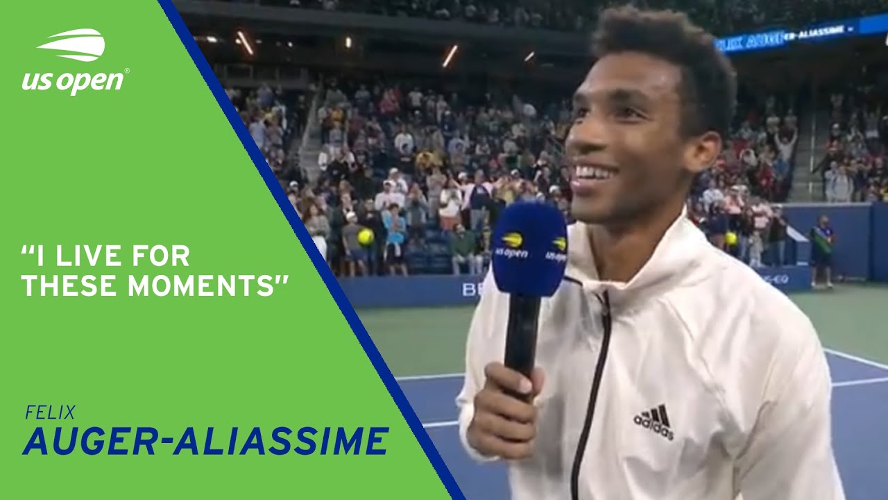 Felix Auger-Aliassime On-Court Interview 2021 US Open Round 3