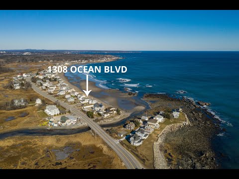 1308 Ocean Blvd, Rye, NH home video tour