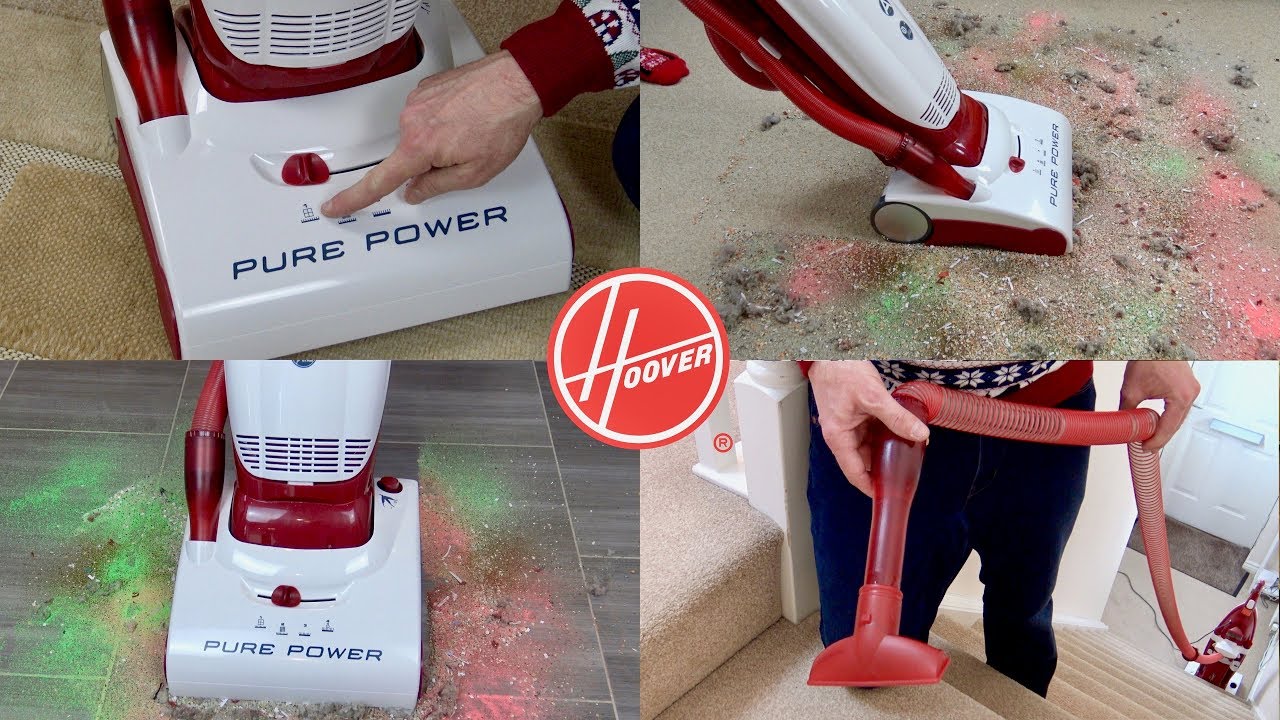 Hoover Purepower Upright Vacuum Cleaner Demonstration