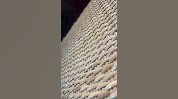 How rattan matt weaving is done.#shorts #diywoodworking #woodworker