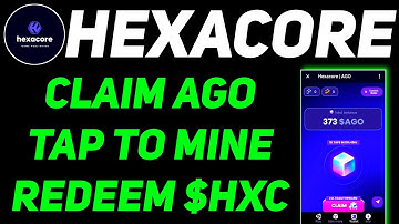 Hexacore Ago Mining Airdrop Full Guide | Hexacore Ago Platform | Hexacore Telegram Mining Bot