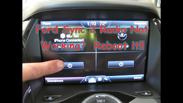 Ford Sync 2 Radio Not Working: Problem Solved!