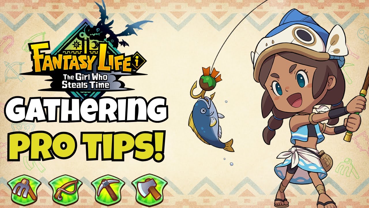 Собираем СОВЕТЫ ОТ ПРОФЕССИОНАЛОВ в Fantasy Life i: Девушка, которая крадёт время!