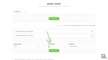 audio joiner