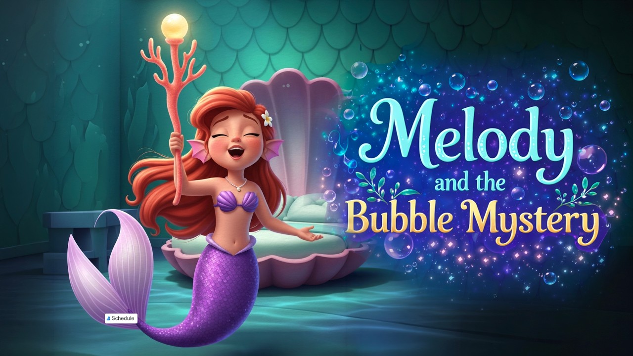 Melody and the Square Bubble | Mermaid Bedtime Story About Confidence