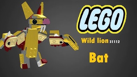 Lego 31112 one set alternate build - Bat