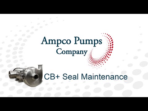 Ampco CB+ Craft Brew Pump Seal Maintenance Training