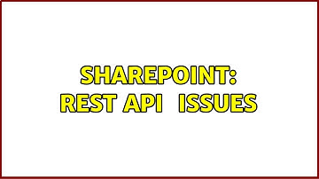 Sharepoint: REST API $expand issues (2 Solutions!!)