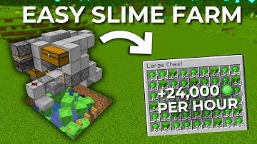 Minecraft EASIEST Oozing Slime Farm 1.21+ | +24,000 Per Hour