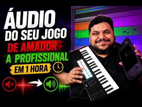 GAMEDEV ME DE UMA HORA PRA TRANSFORMAR SEU ÁUDIO DE AMADOR PRA PROFISSIONAL!