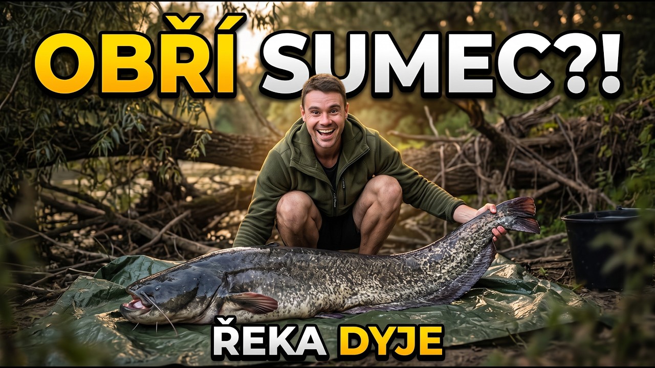 Na tomhle místě NIKDY a NIKDO Sumce🐟nechytal!🎣