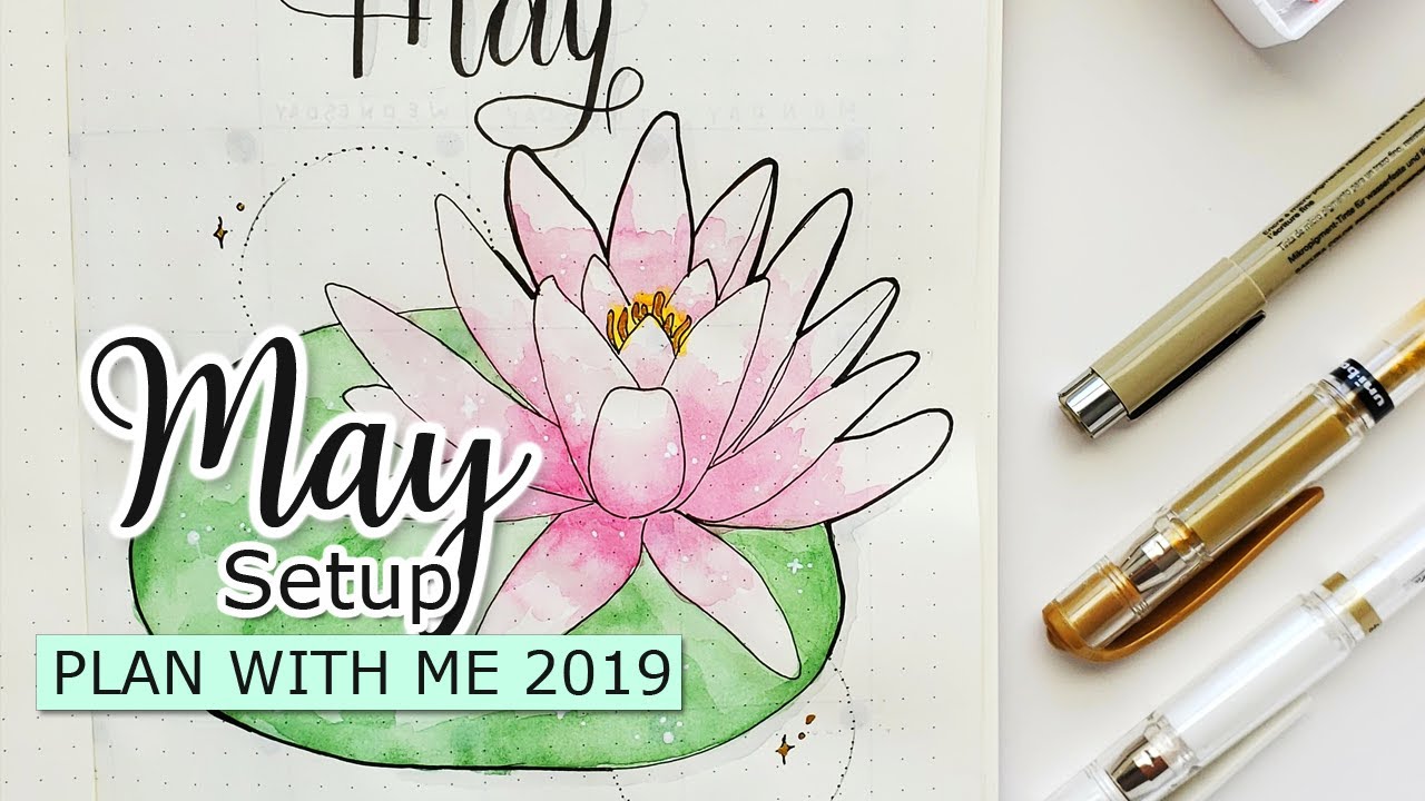 Plan With Me | May 2019 Bullet Journal Setup