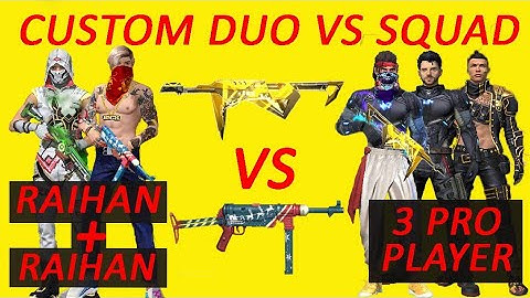Custom match headshot এর মেলা| Duo vs Squad| Poker mp40 vs winterland mp40| freefire