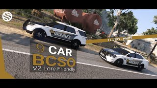 FiveM Police Sheriff Car Pack | Lore-Friendly | Template | 9 Cars