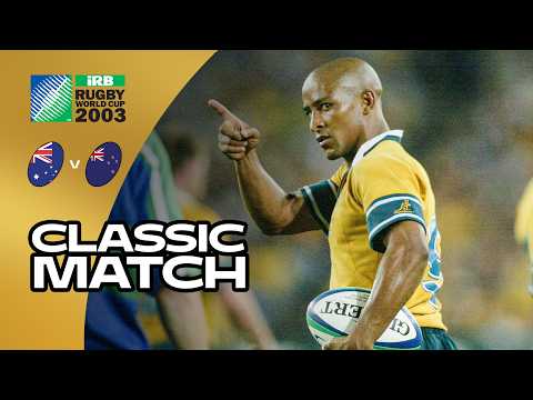 Wallabies knock out the All Blacks 🔥 | Best Moments | Australia v New Zealand | Rugby World Cup 2003
