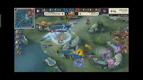 BLACKLIST  vs IMPUNITY Game 1 MSC 2021 Day 2 Group Stage MLBB
