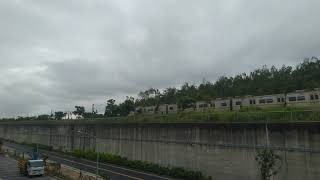 1080510 臺鐵2124次區間車通過富岡站南