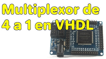 Multiplexor de  4 a 1 en VHDL