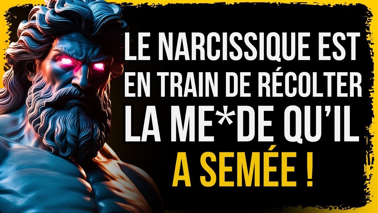 Le NARCISSIQUE qui t’a LAISSÉ partir est maintenant dans de GROS problèmes