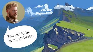 IMPROVE your Atmospheric Perspective in Landscape Paintings