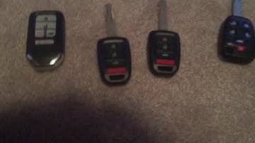 New car key fobs collection part 5