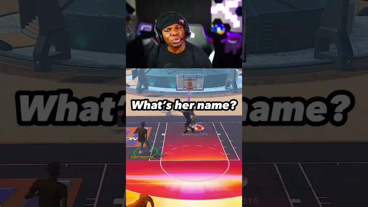 THIS KID SET ME UP.. WITH HIS MAMA on 2K23! 💁🏼‍♀️😂 #nba2k23 #shorts #2k23 #youtubeshorts