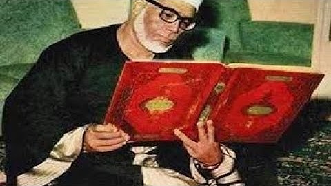 فيديو نادر للشيخ محمود خليل الحصري ، سورة الضحى