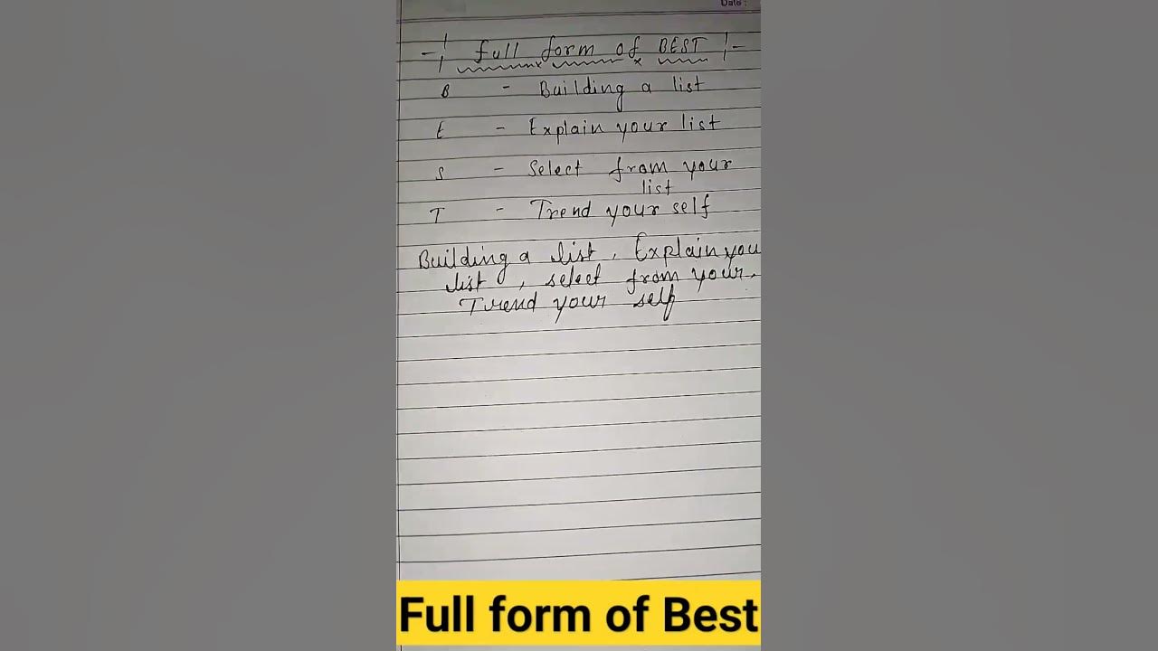 full-form-of-best-shortvideo-trendingshorts-trendingvideo-youtube