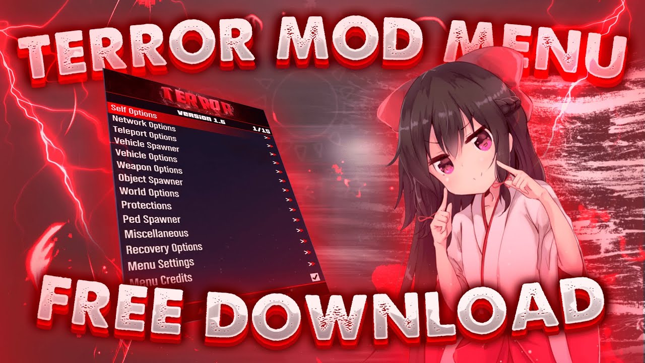 GTA 5 Online PC, TERROR 3.4 MOD MENU 1.52 - 1.53, Free TERROR Mod Menu  (UNDETECTED)?